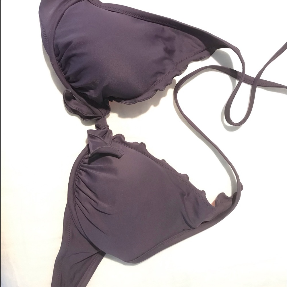 Purple Victoria’s Secret Bikini Top 34D